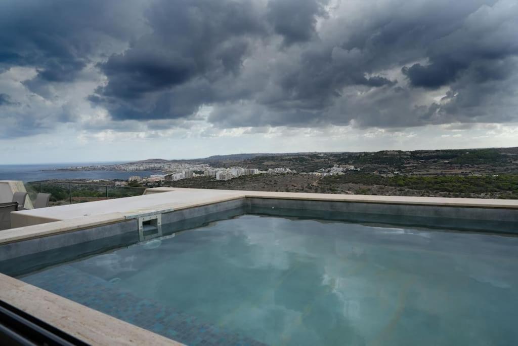 Apartamento Lux Sea&Country Views With Pool Mellieħa Exterior foto