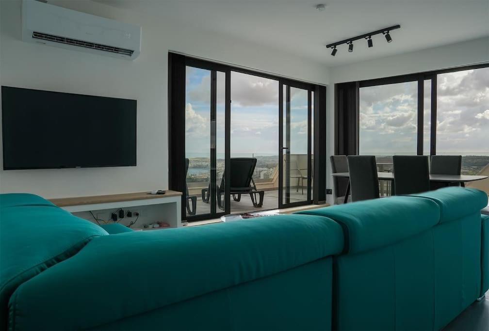 Apartamento Lux Sea&Country Views With Pool Mellieħa Exterior foto